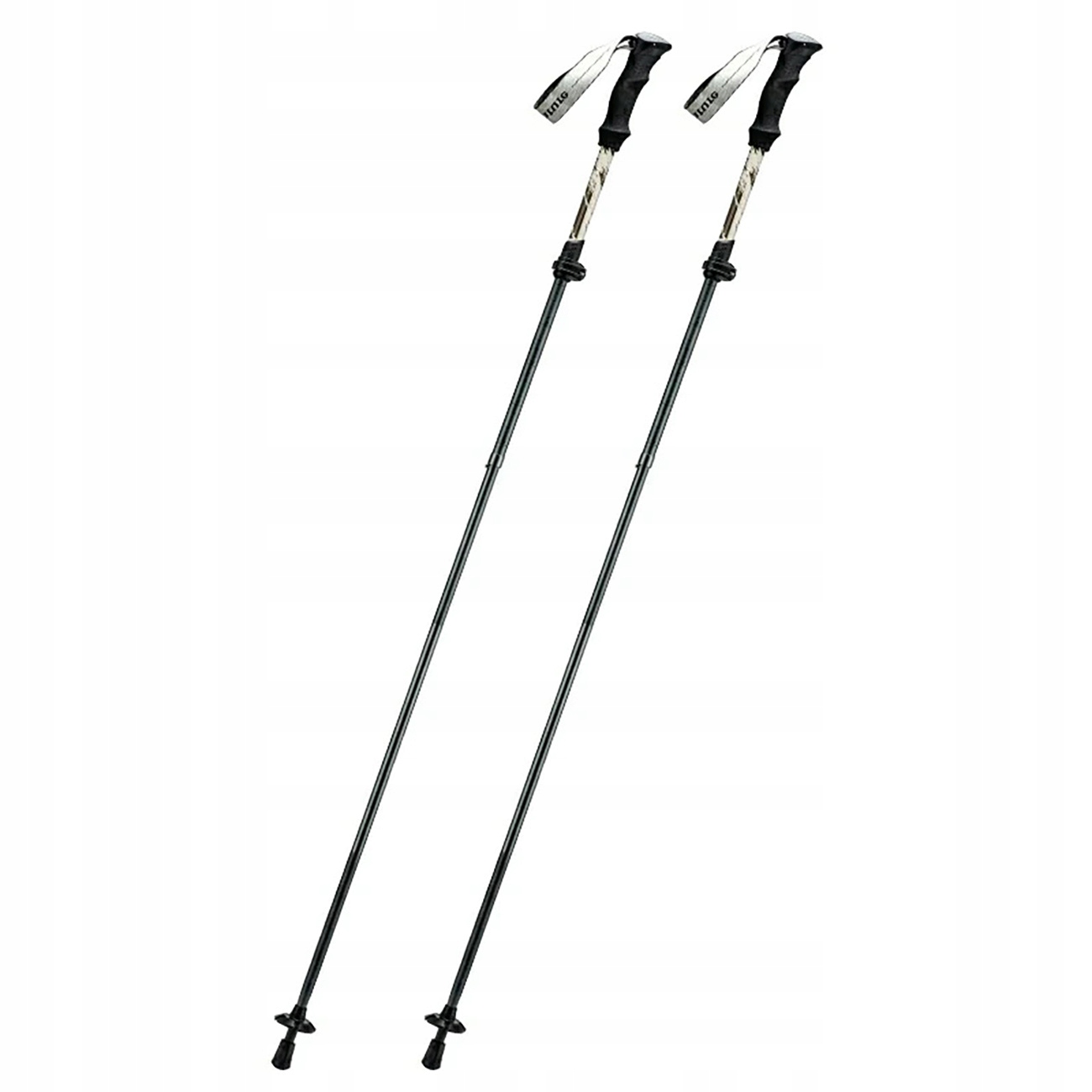 Kijki trekkingowe Qunature nordic walking aluminiowe 110 - 130 cm - brązowe – Idealny towarzysz wędrówek