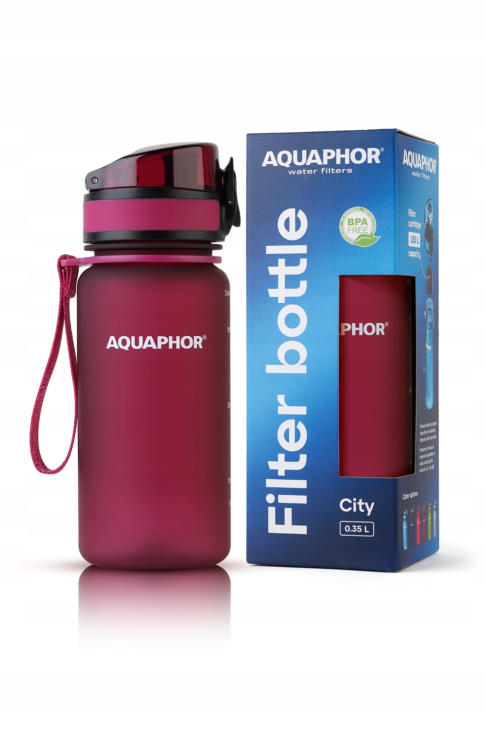 Butelka Filtrująca Aquaphor City 350 ml – Czysta woda zawsze pod ręką