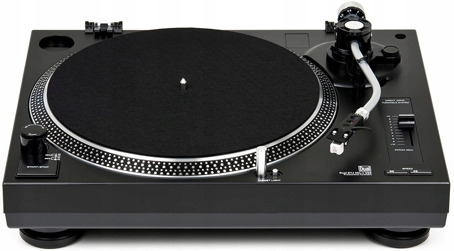 Dual DTJ 301.1 USB Gramofon z Przedwzmacniaczem – Doskonałe brzmienie w Twoim domu