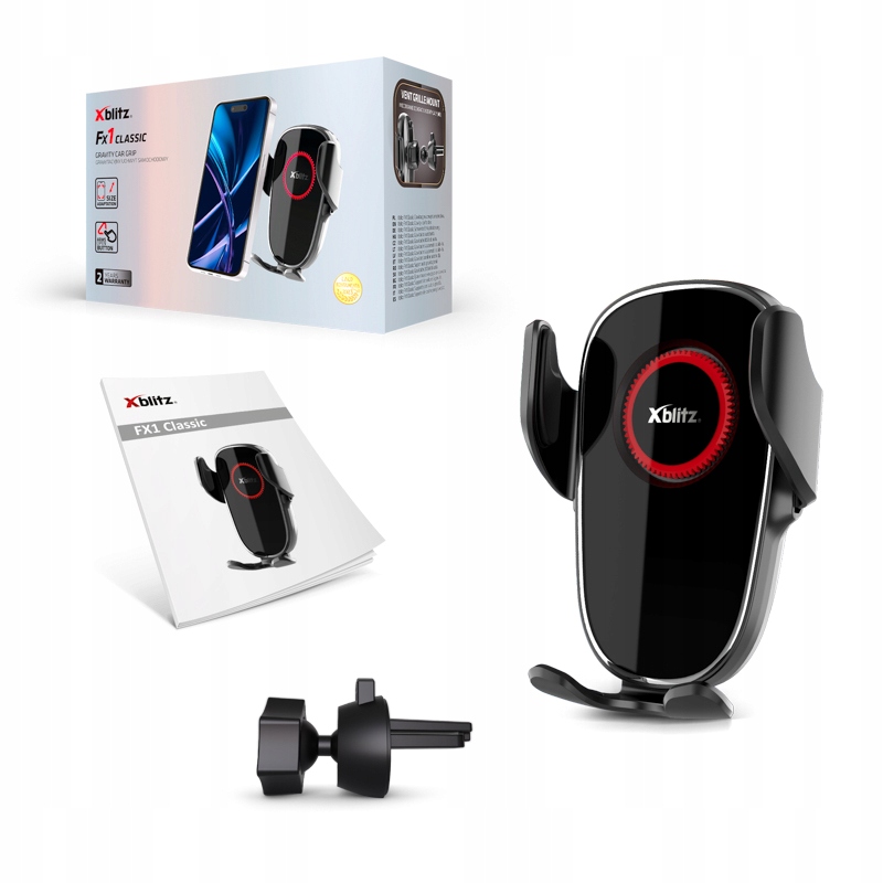 Uchwyt samochodowy Xblitz FX1 CLASSIC – Grawitacyjna innowacja w Twoim aucie