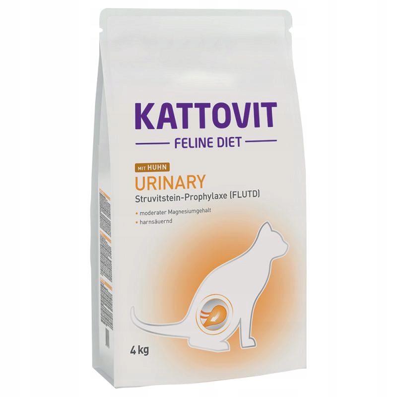 Kattovit Urinary Kurczak 4kg – Specjalistyczna karma dla kotów
