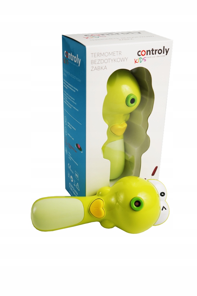 Termometr bezdotykowy Żabka Controly KFT-28 – Szybki i bezpieczny pomiar temperatury