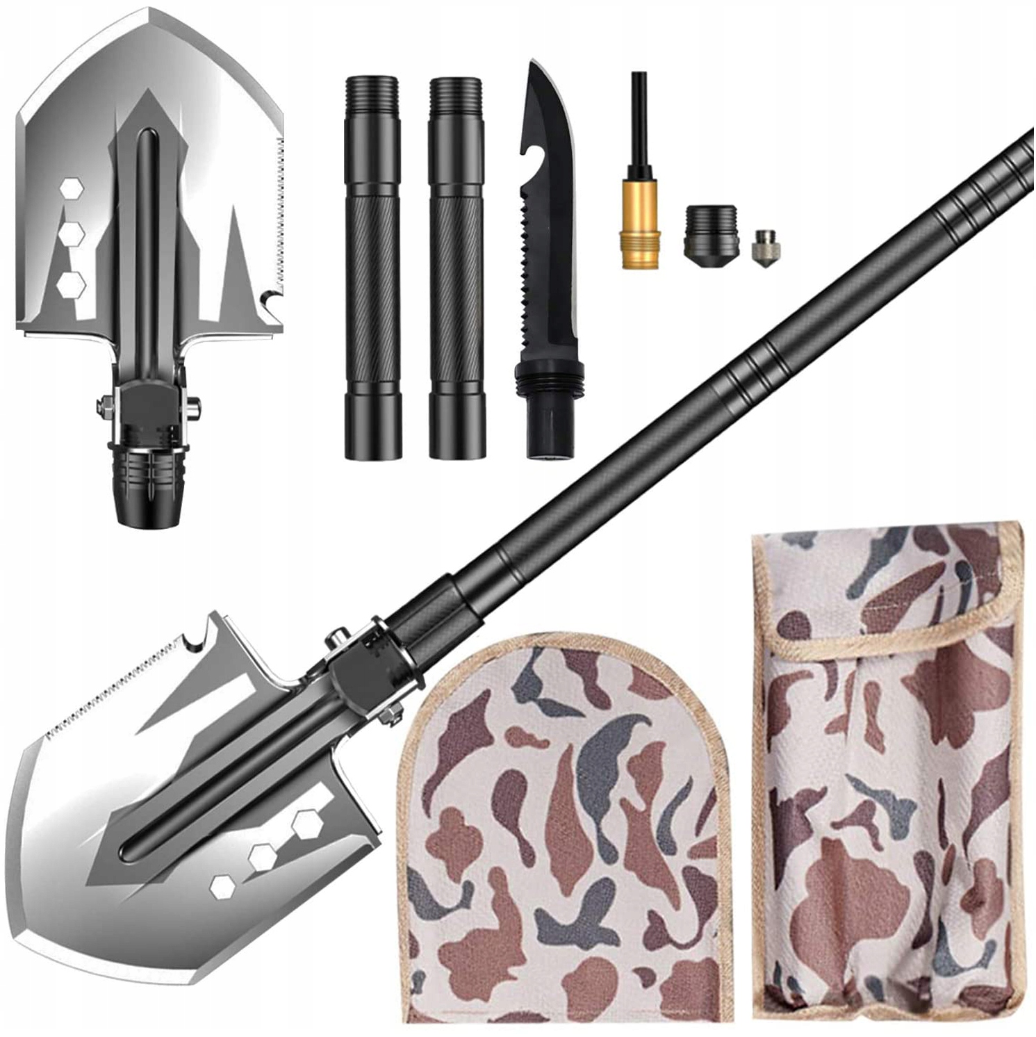 Łopata Składana D9 – Niezbędnik każdego survivalowca