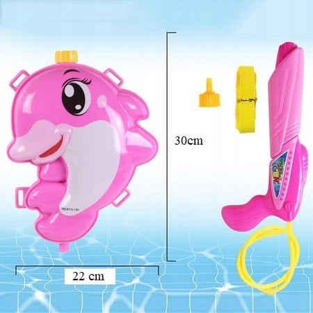 Pistolet na wodę armata sikawka plecak delfin 130 EAN 5907508466343