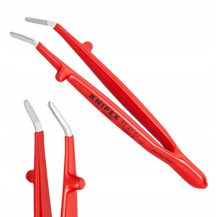 Przykłady zastosowań pincet KNIPEX