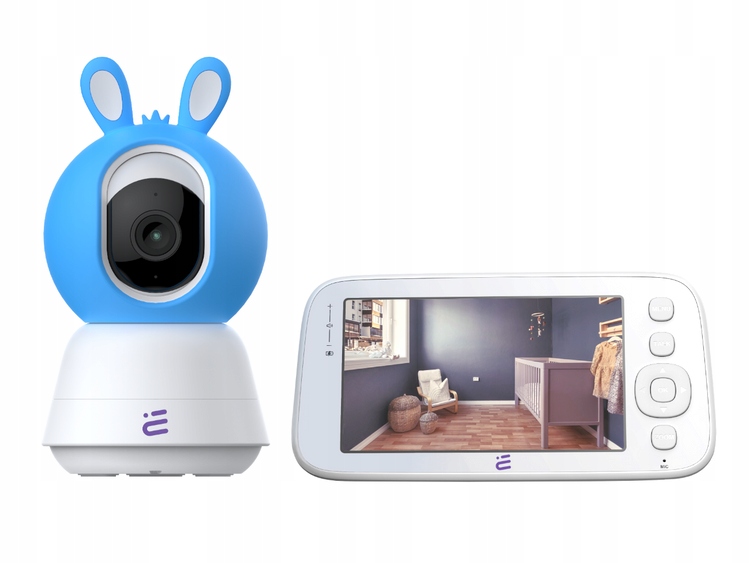 Nowa inteligentna kamera niania WiFi obrotowa FHD Baby Guard + monitor Encore View – Bezpieczeństwo Twojego dziecka