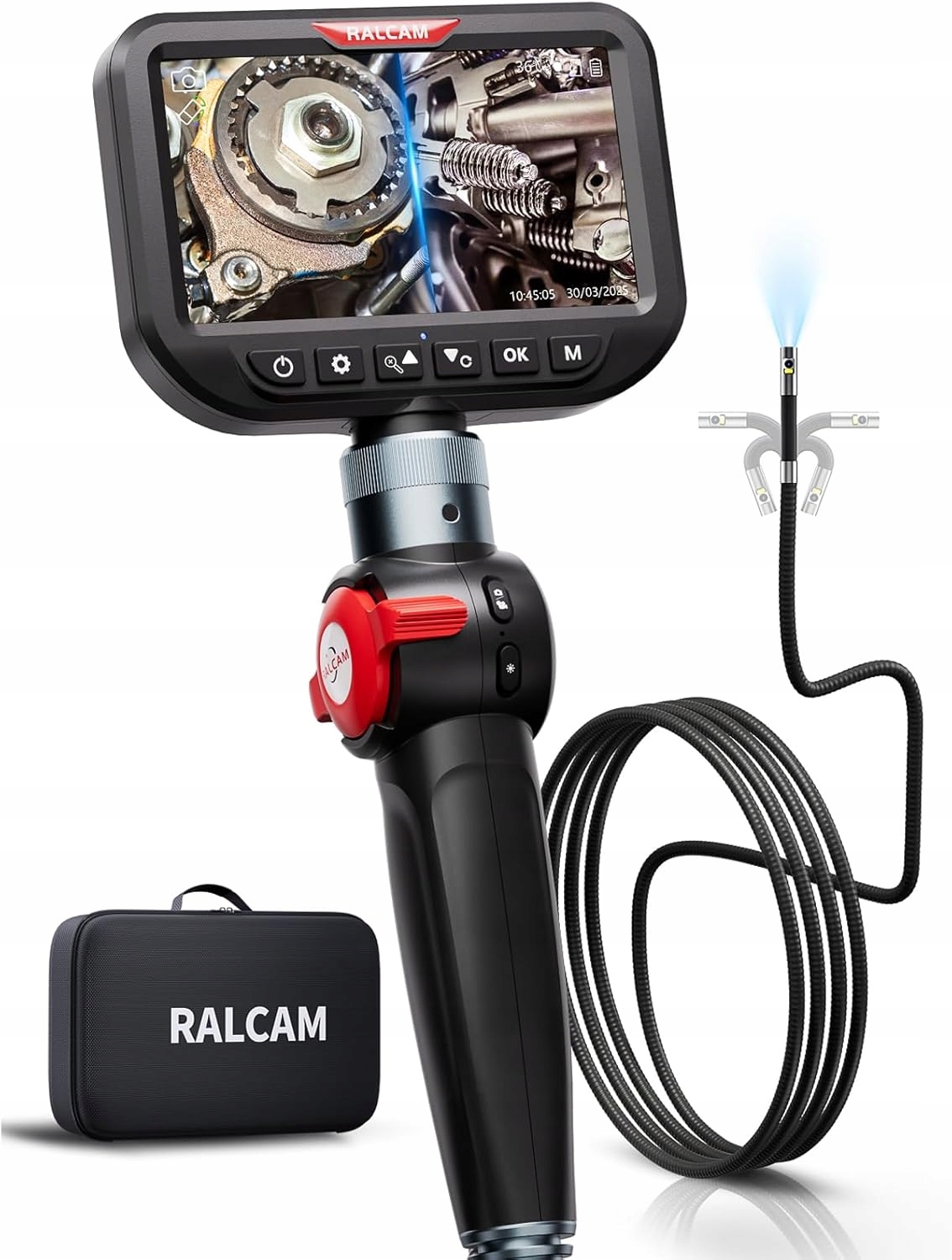 Ralcam H406BD-S – Kamera endoskopowa do inspekcji w trudnodostępnych miejscach