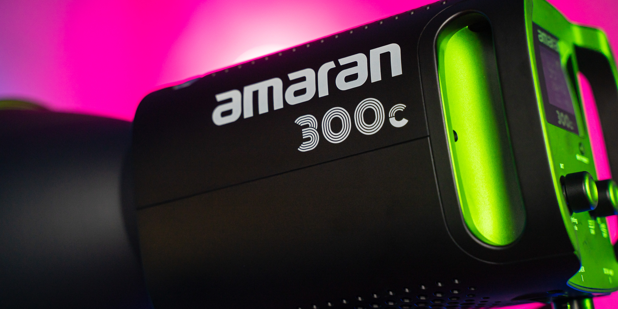 Lampa LED Amaran 300c - szara