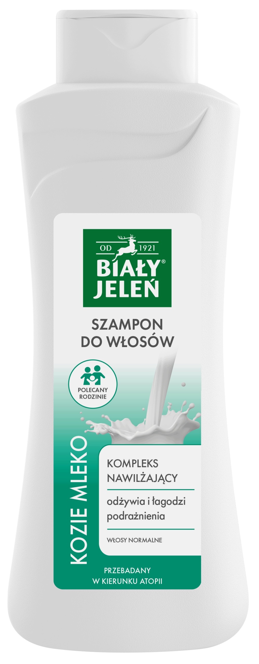 Szampon do włosów Kozie Mleko Biały Jeleń 500 ml – pielęgnacja dla Twoich włosów