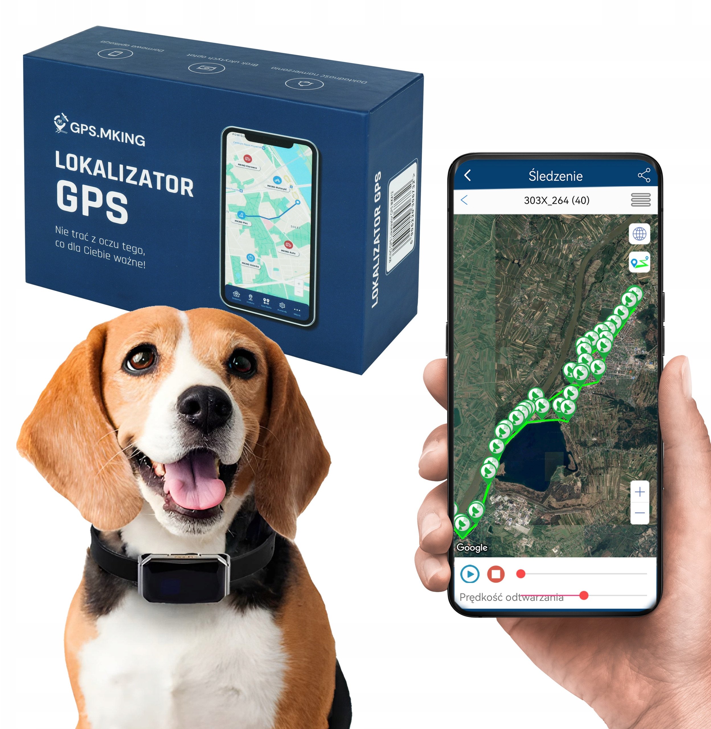 Lokalizator GPS Mking MK12P Dla Psa Kota Obroża – Bezpieczne monitorowanie Twojego pupila