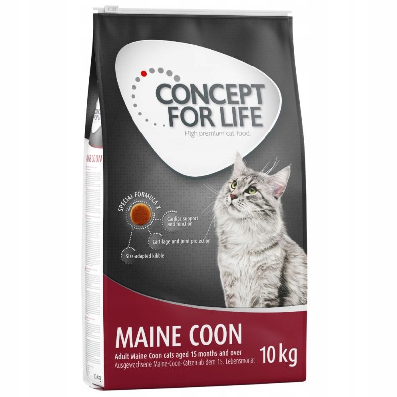 Sucha Karma Dla Kota Concept For Life Maine Coon Kurczak 10 kg – Doskonałe odżywienie dla Twojego kota