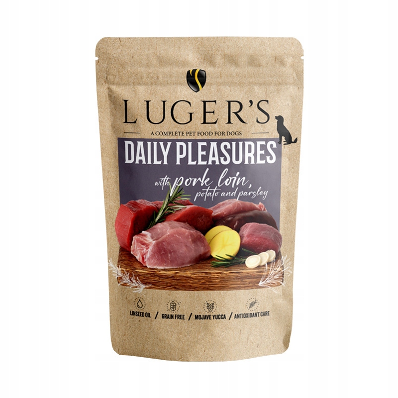 Jak dawkować karmę Luger's Daily Pleasures?