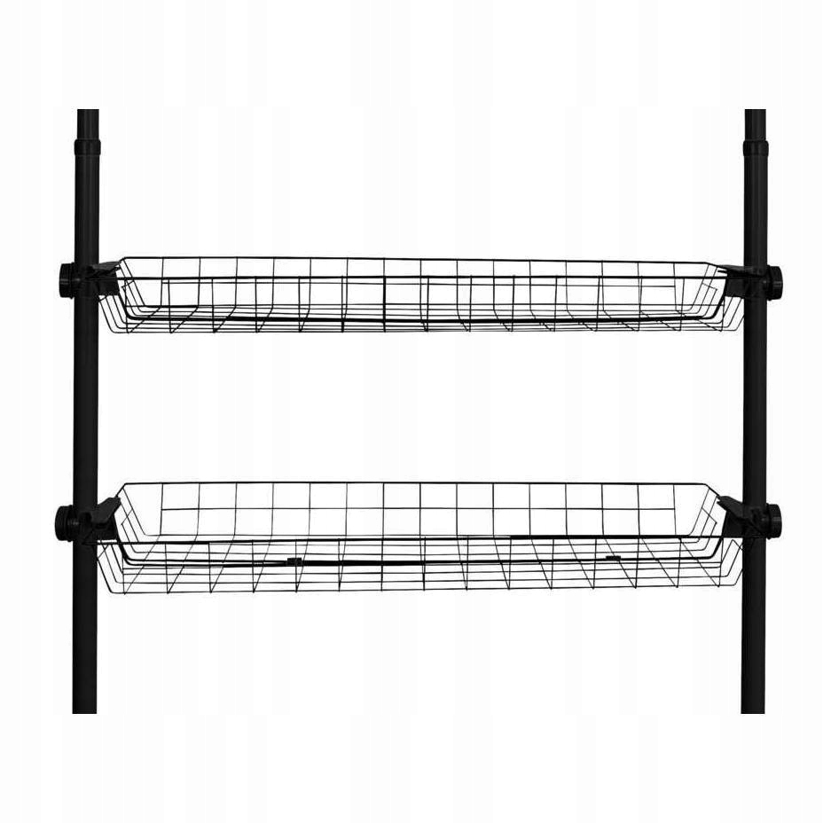 Koszyk do garderoby HERKULES 2 sztuki – Praktyczne rozwiązanie dla Twojej szafy