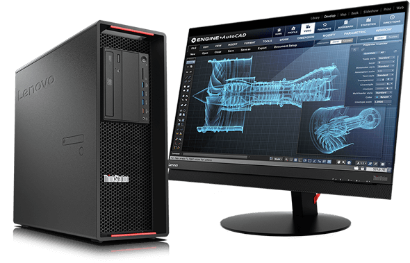 ThinkStation P710 przeznaczona jest do najbardziej wymagających zastosowań. Wyrazem tego są użyte w niej komponenty zgodne z certyfikacją ISV. Lenovo ThinkStation P710 workstation
