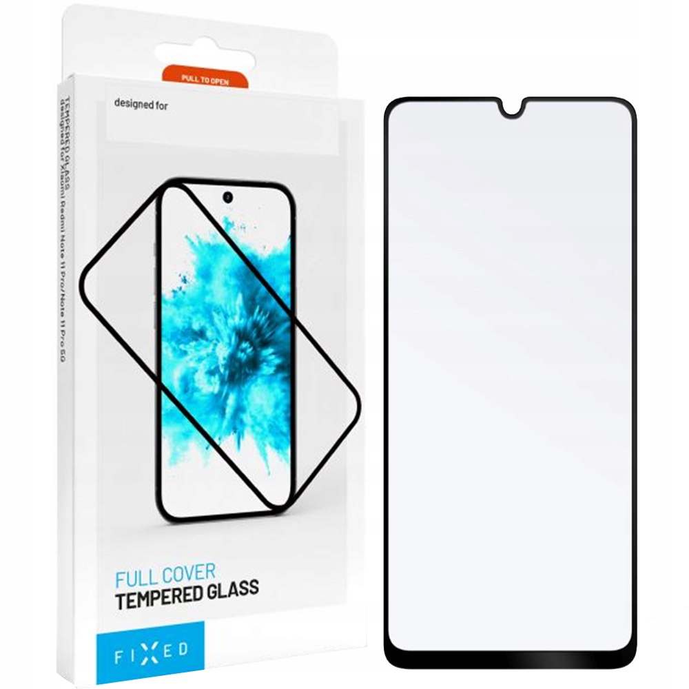 Szkło hartowane Fixed Full Cover 2.5D do Realme C61 – Najlepsza ochrona dla Twojego wyświetlacza