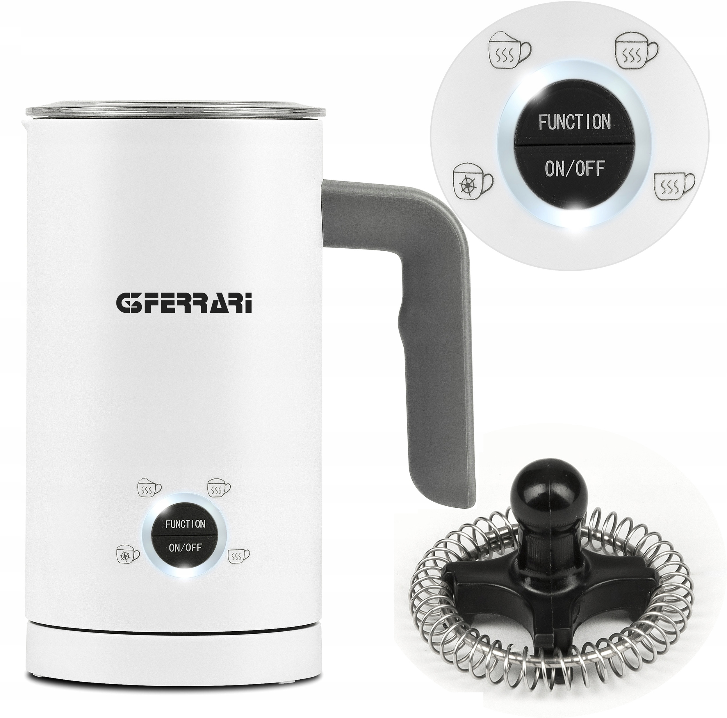 Cztery funkcje spieniania – Od gorącej pianki po zimne napoje