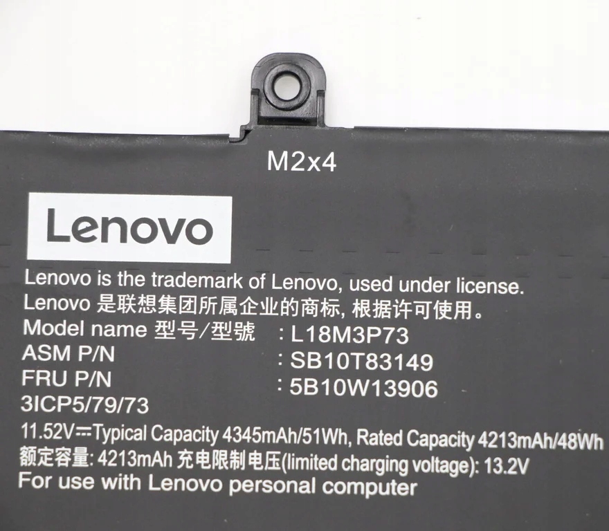 Wysoka pojemność 50Wh dla lepszej wydajności