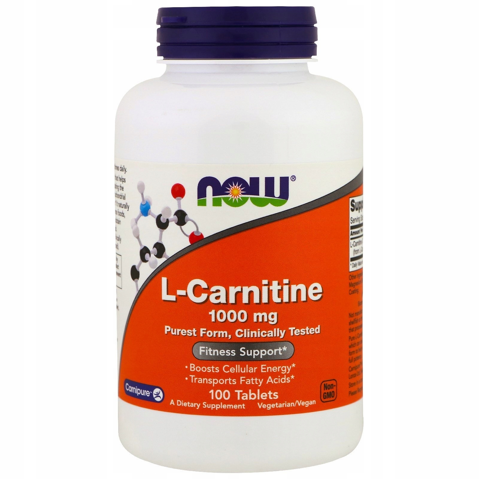 L-Carnitine 1000mg – Naturalne* wsparcie dla energii i zdrowej sylwetki