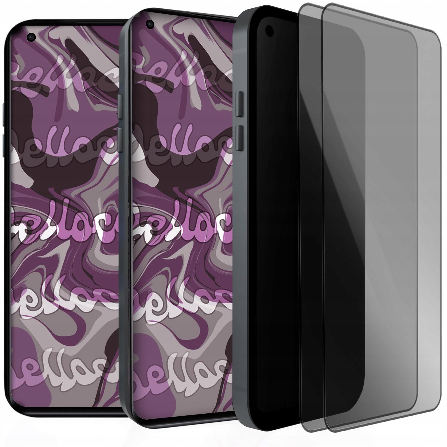 2-PAK Szkło Hartowane Do Oppo Find X5 Pro Antispy – Ochrona Twojego Ekranu