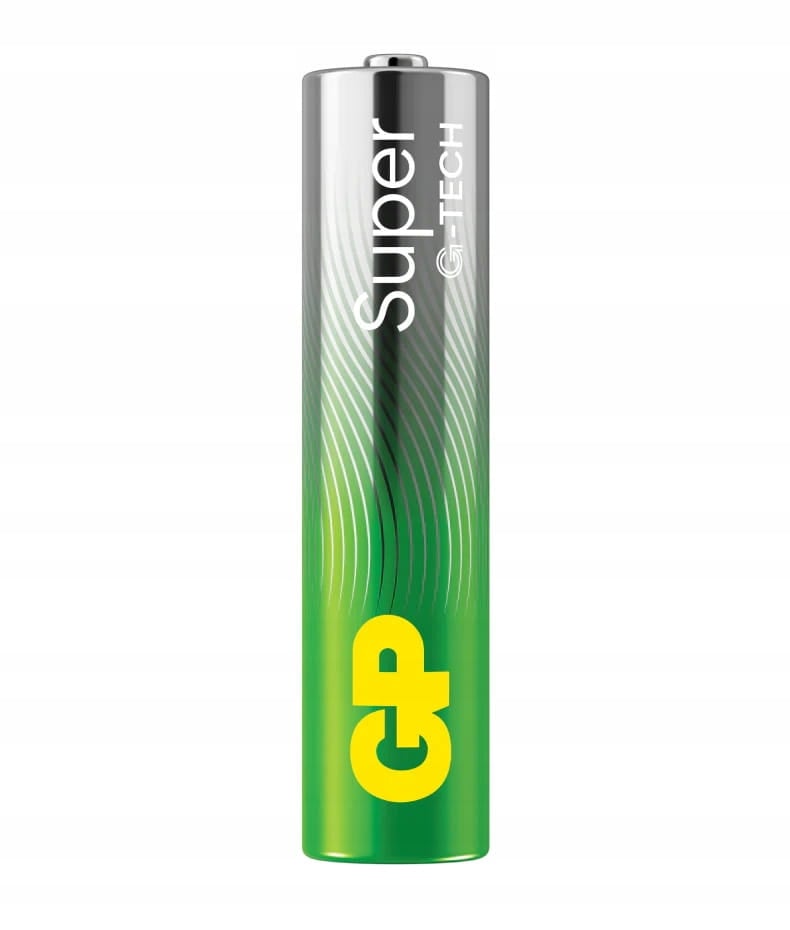 GP Recyko Bateria alkaliczna AAA / LR03 GP Super Alkaline G-TECH – Wydajność i niezawodność