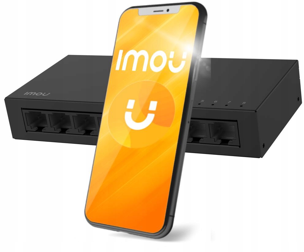 Switch Imou 8-portowy SF108 – Niezawodne rozwiązanie sieciowe