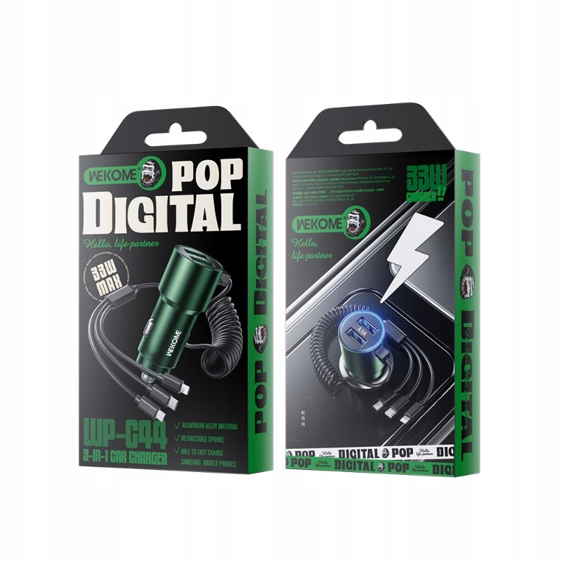 Szybkie ładowanie z mocą 33W – Idealne dla wymagających użytkowników