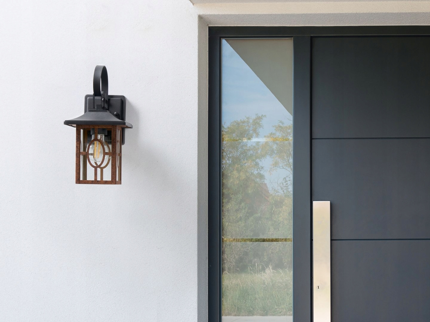 Wymiary i materiały kinkietu SHAGGIE