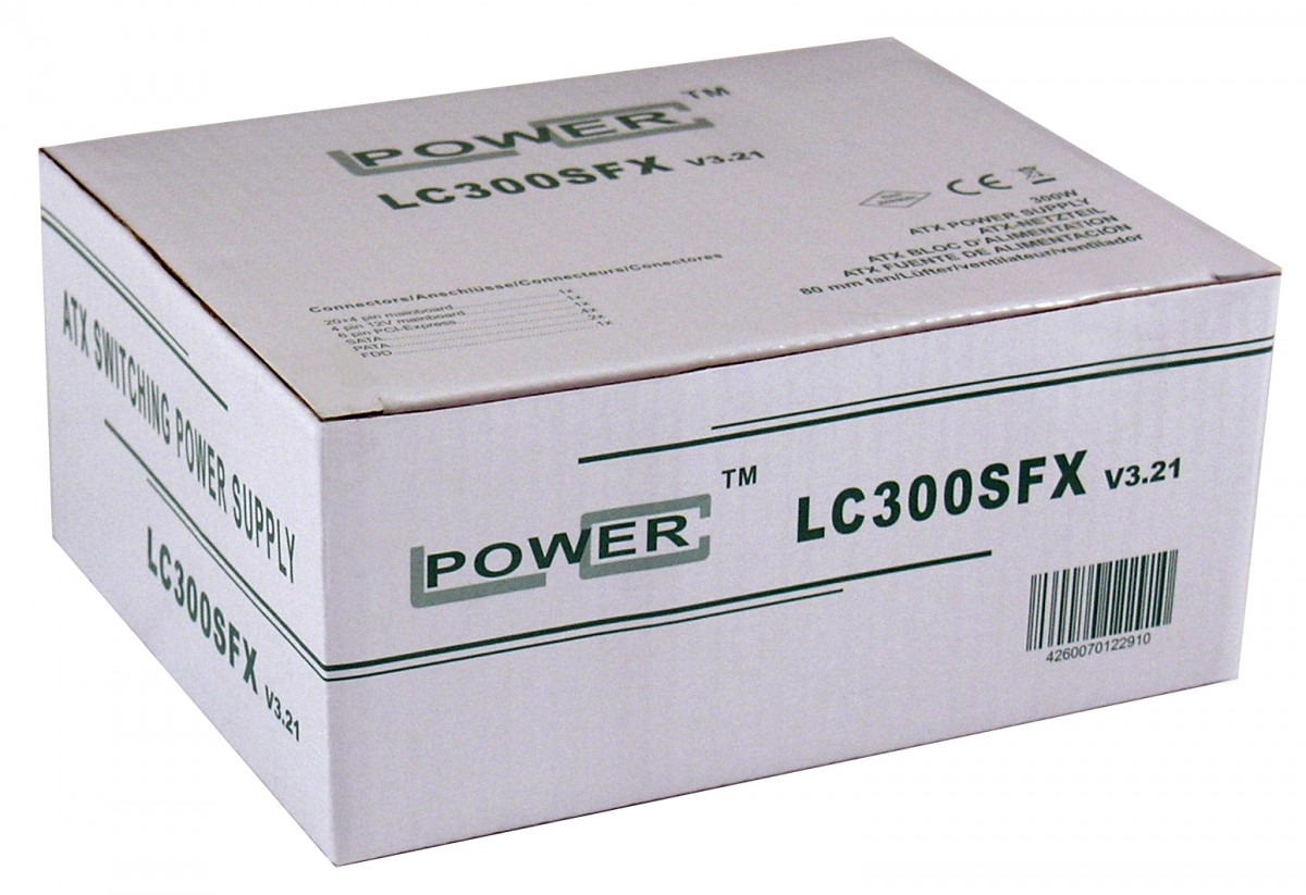 Zasilacz LC-Power 300W (LC300SFX V3.21) – Wydajność i niezawodność w kompaktowej formie