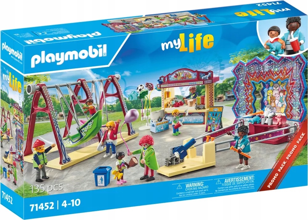 Playmobil Family Fun 71452 Wesołe miasteczko – Zabawna przygoda dla dzieci