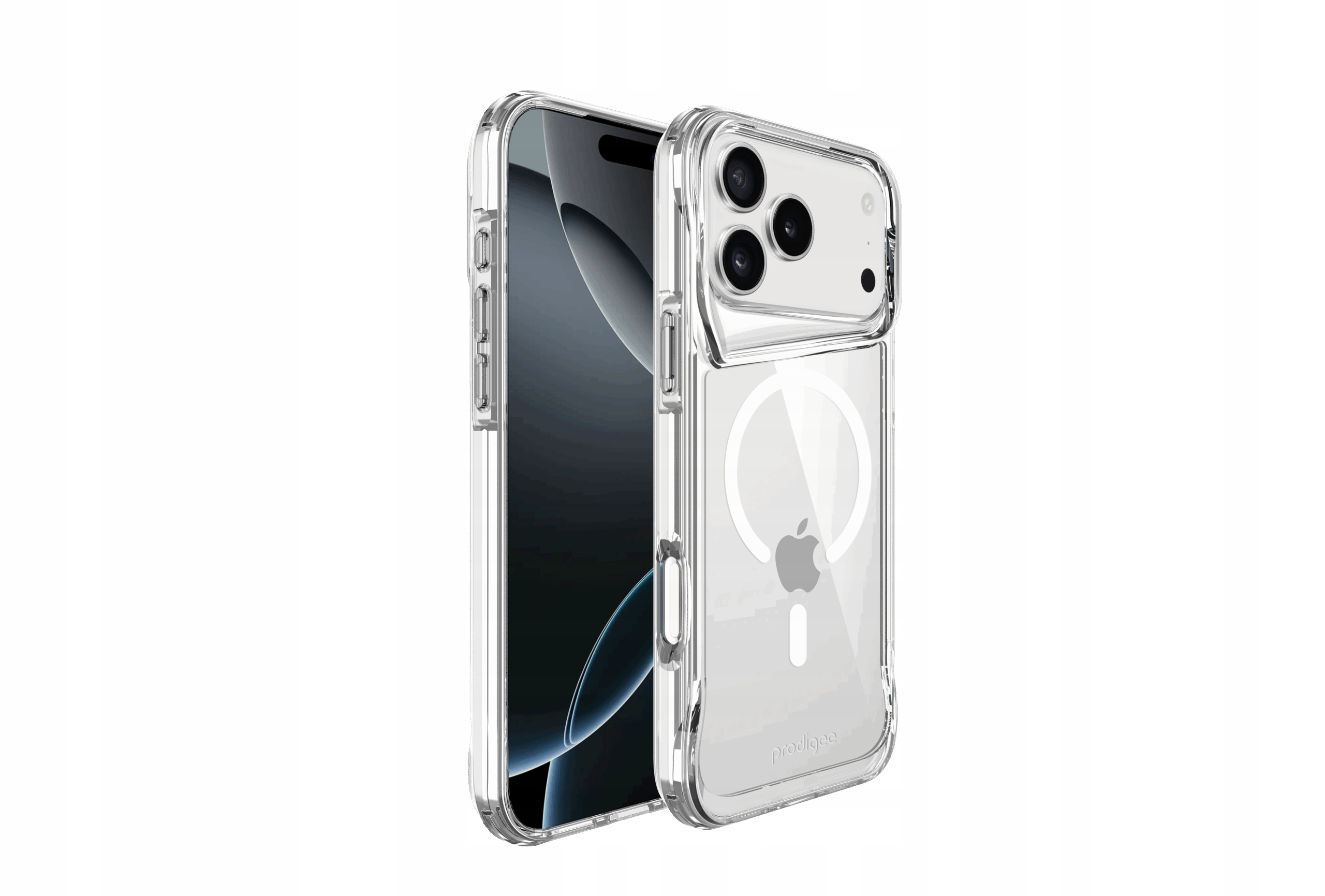 Prodigee SuperHero - etui z MagSafe do iPhone 17 Pro Max clear – Ochrona i styl w jednym