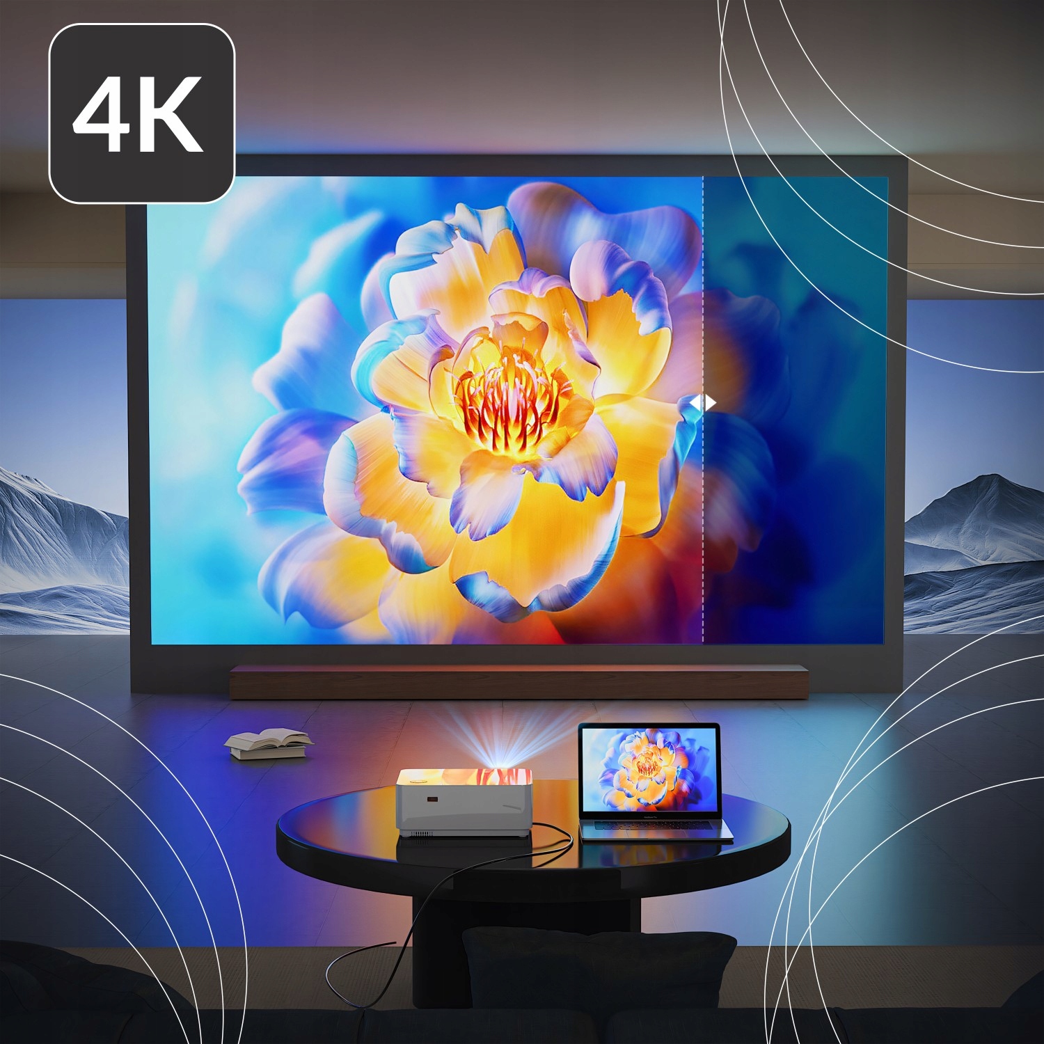 Technologia LCD+LED dla wyjątkowej jakości obrazu
