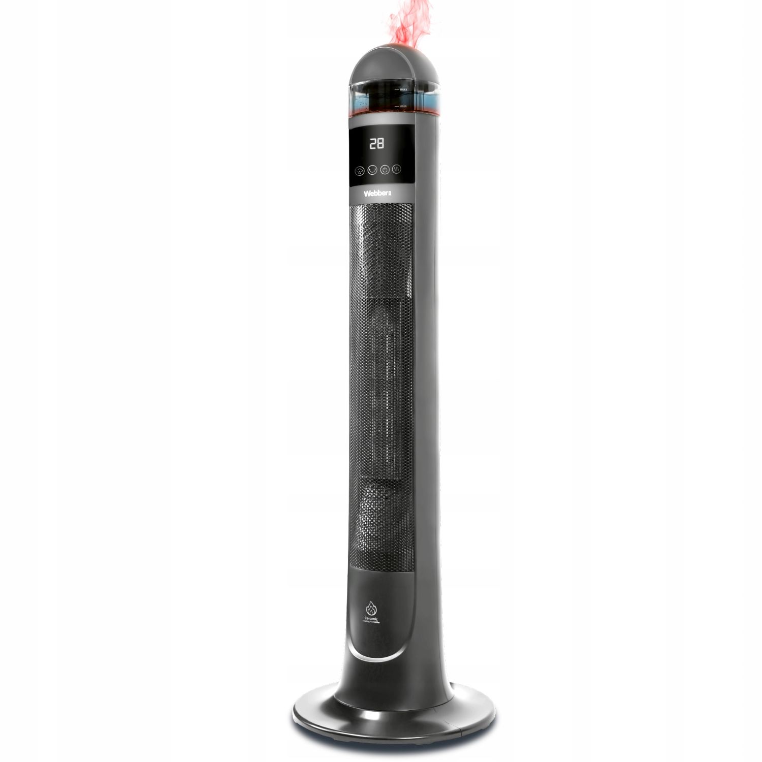 Webber ETNA TH2200G – Grzejnik ceramiczny kolumnowy z nawilżaczem