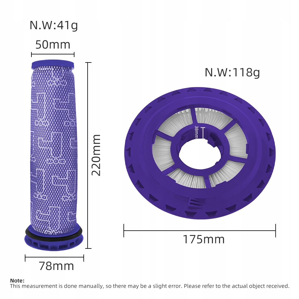 Idealne dopasowanie do modeli Dyson DC41 i DC65