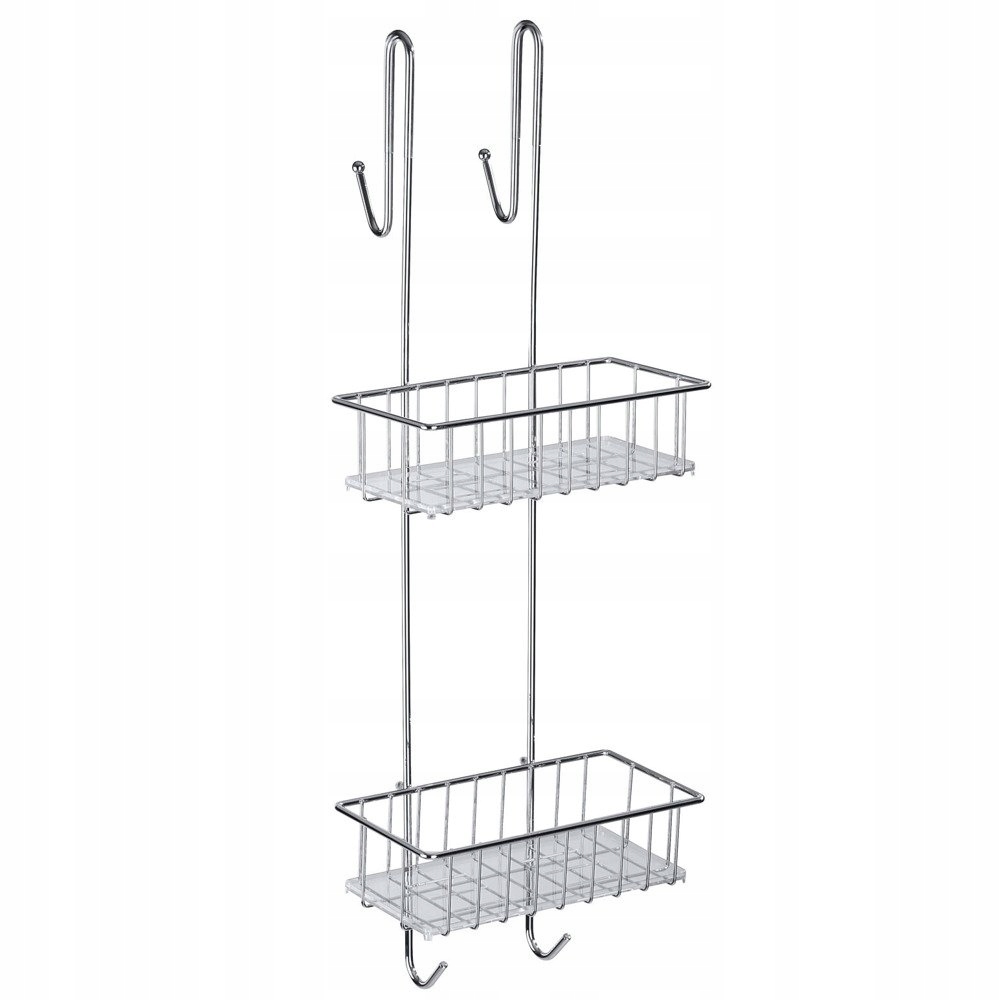 Półki łazienkowe CADDY, stal nierdzewna WENKO – Praktyczne rozwiązanie do Twojej łazienki