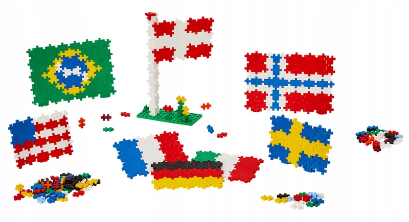 Możliwości zabawy – budowa „na płasko” i trójwymiarowe konstrukcje