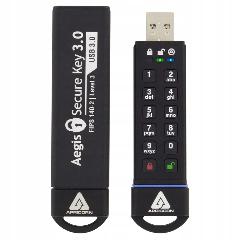 Aegis Secure Key 3.0, 16 GB – Najwyższy poziom bezpieczeństwa danych