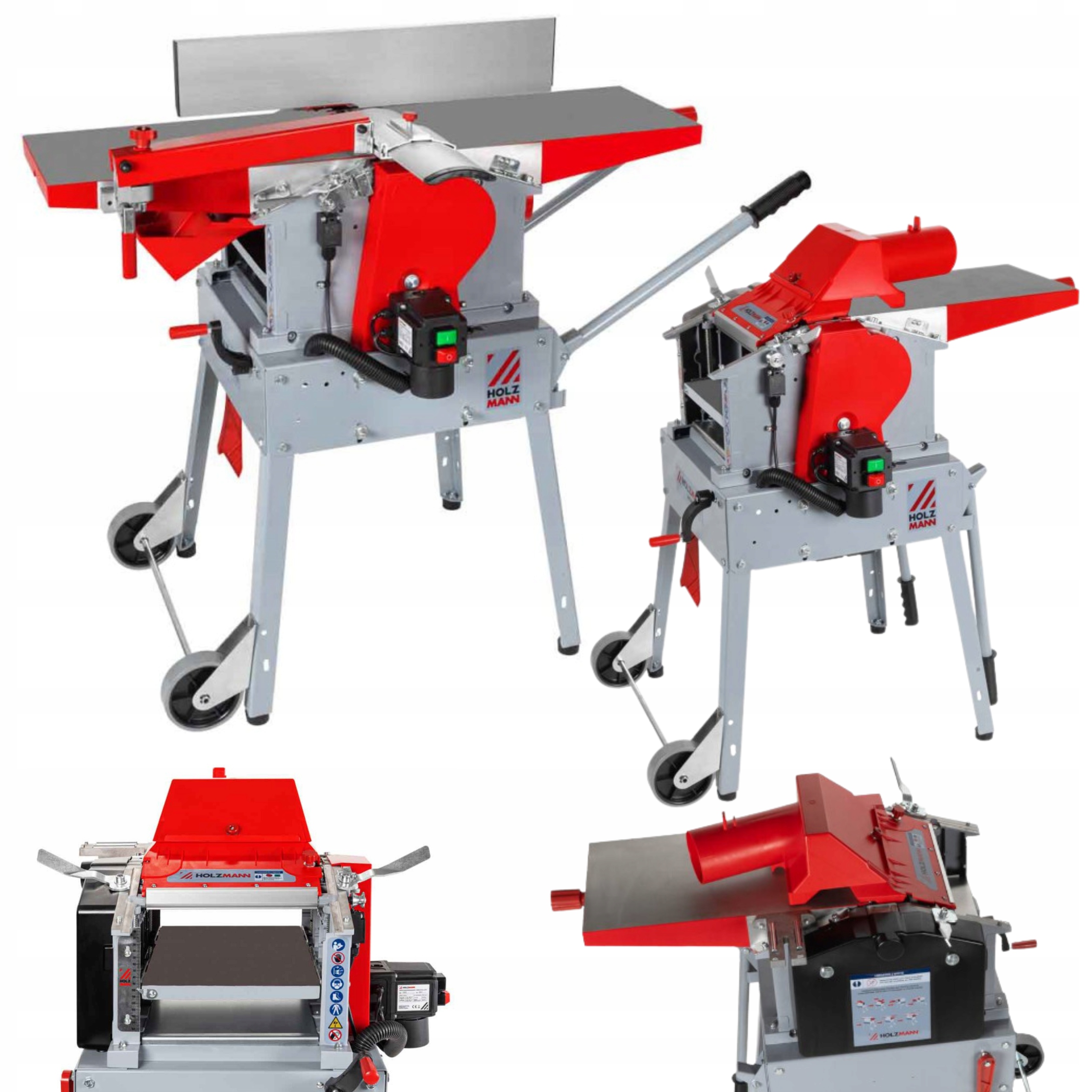 Holzmann HOB260MINI_400V – Wszechstronna strugarka grubościówka do Twojego warsztatu