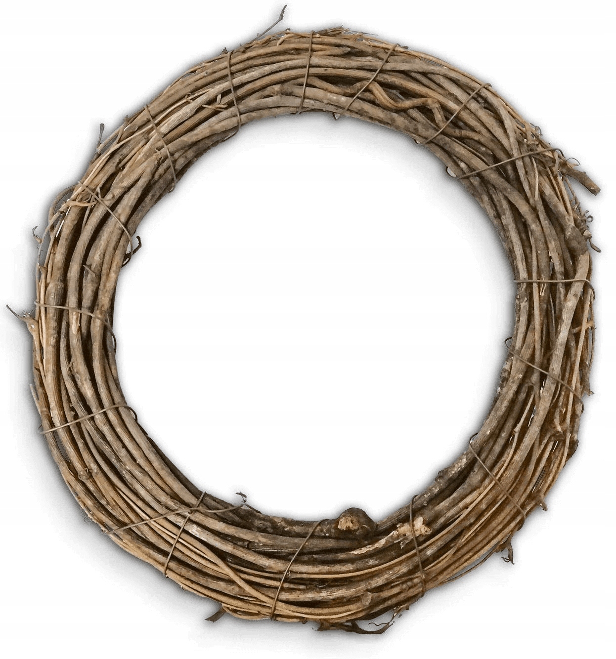 Ring rattanowy 23cm WNR-8872 – Idealna baza na wianek