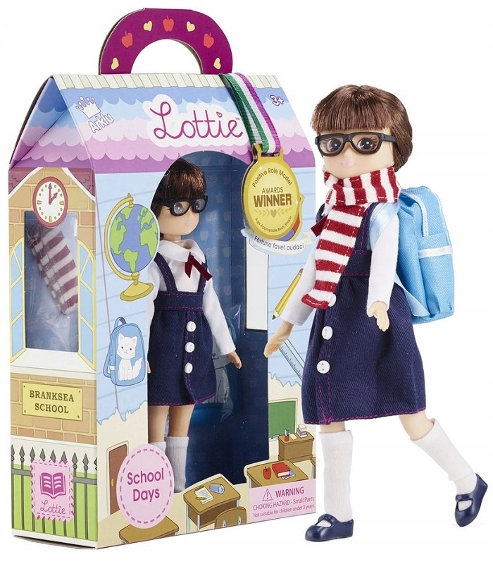 Stylowy szkolny strój Lottie