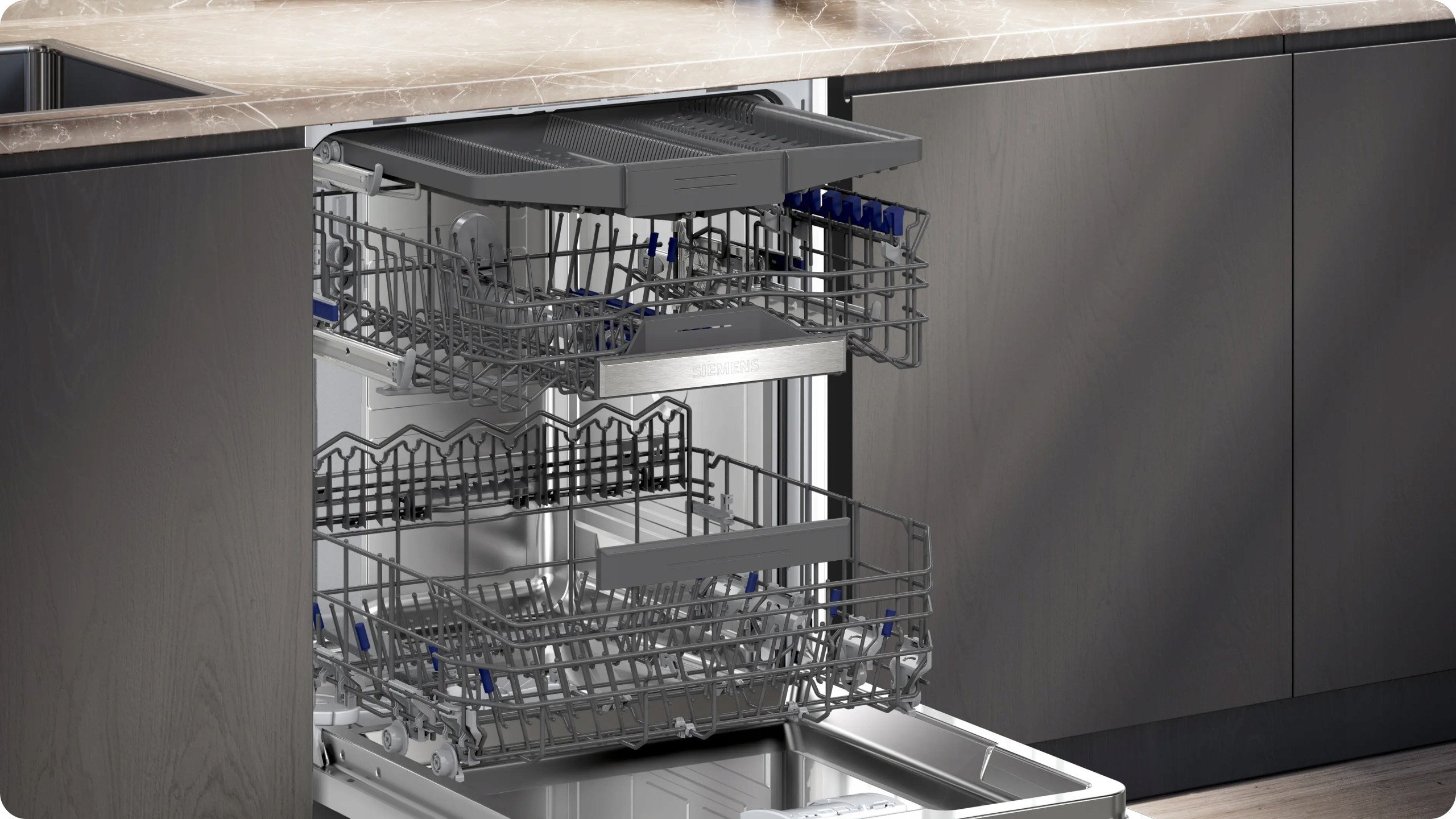 Funkcja varioSpeed Plus – Szybsze zmywanie bez kompromisów