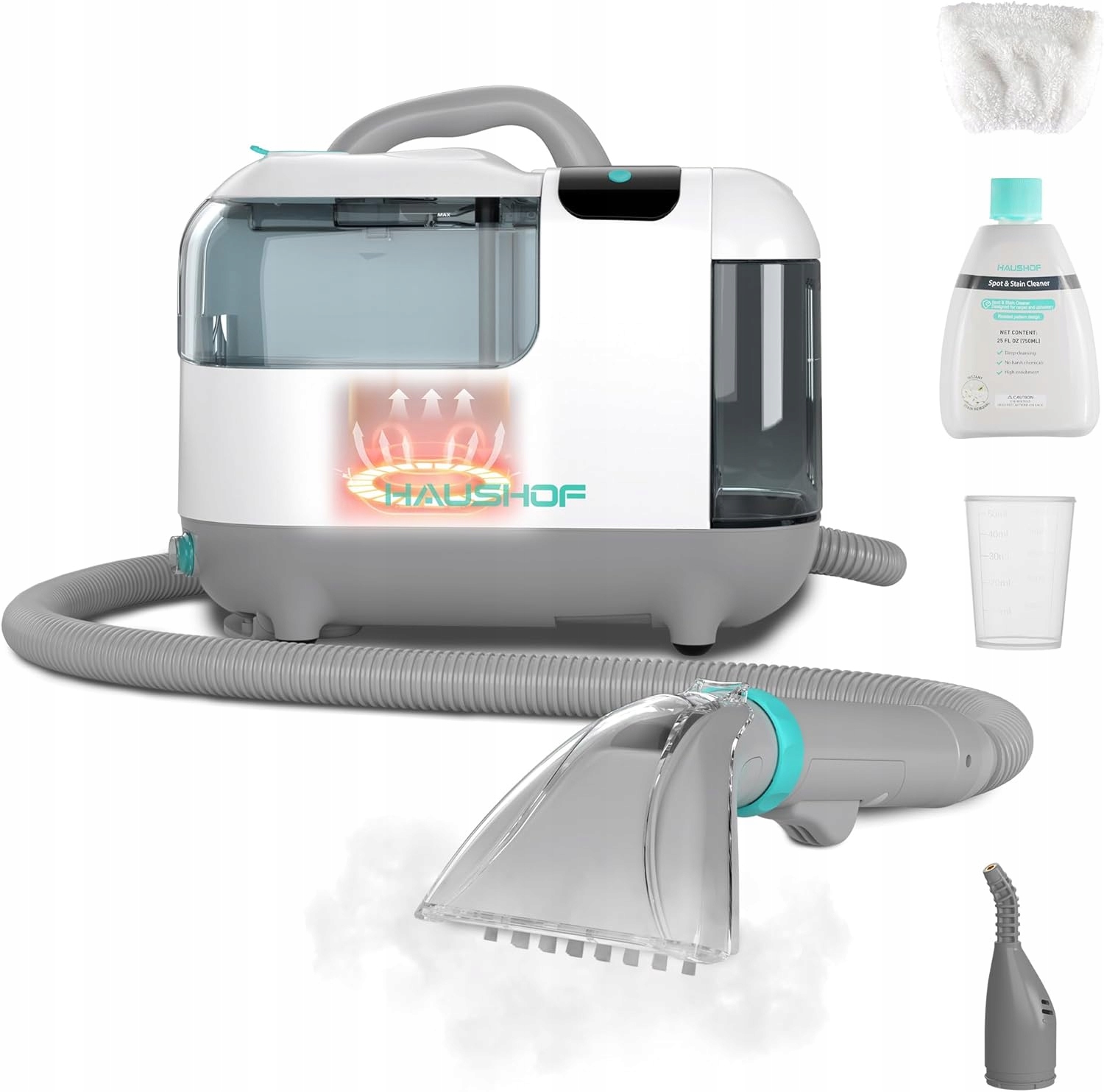 HAUSHOF StainZapper Vapo Myjka Parowa 1200W – Innowacyjne rozwiązanie do czyszczenia