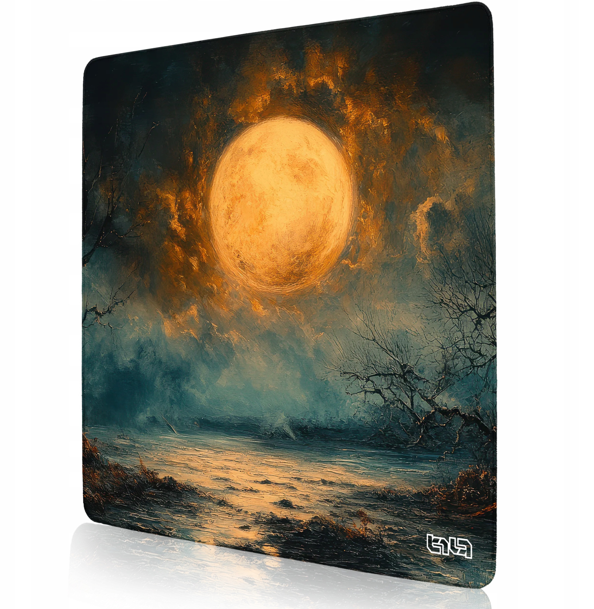 PODKŁADKA POD MYSZKĘ XXL Lunar Abyss 30x30 TILT – Idealna dla graczy