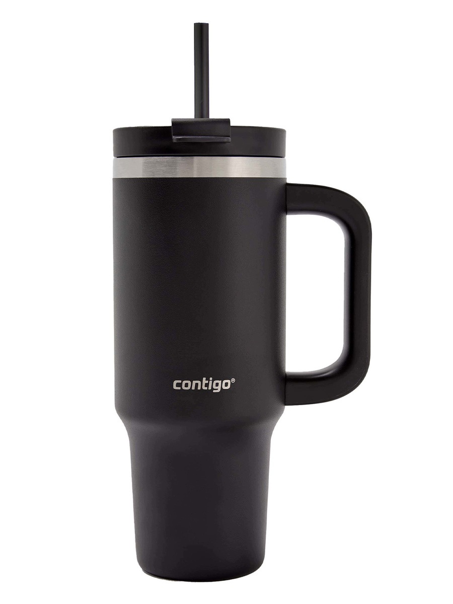 Kubek termiczny ze słomką Contigo Streeterville Tumbler 880 ml – Licorice – Idealny towarzysz na co dzień