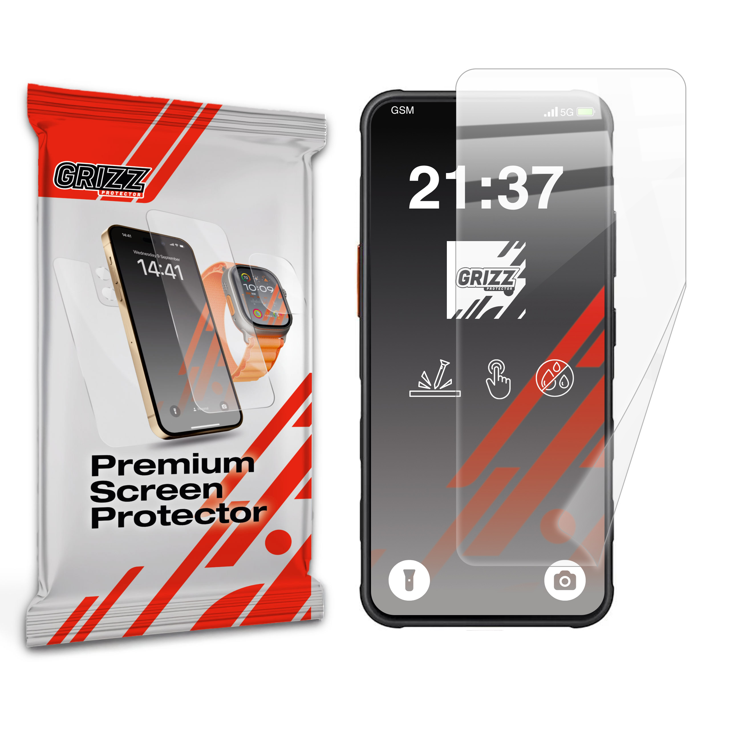 Folia ceramiczna GrizzGlass CeramicFilm do Samsung Galaxy XCover 7 Pro – Ochrona na najwyższym poziomie