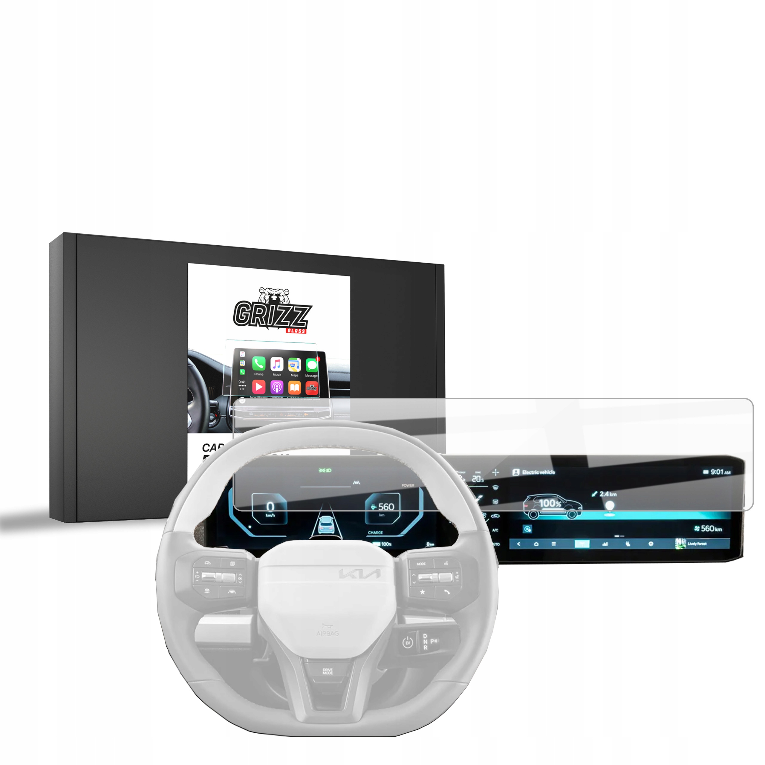 Folia ceramiczna CarDisplay Protection do Kia EV3 GT Line 24