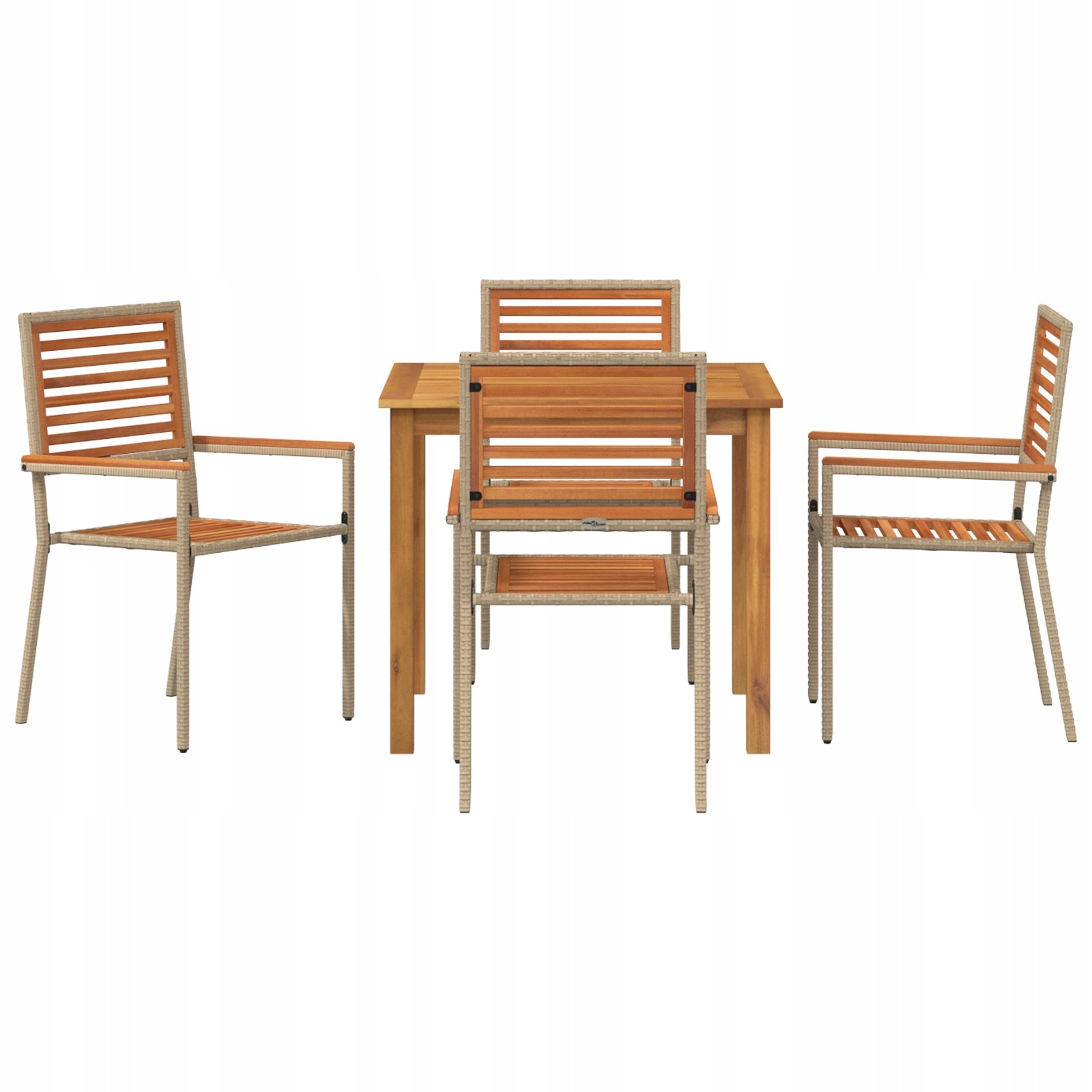 Solidna konstrukcja dla czterech osób – idealne na spotkania