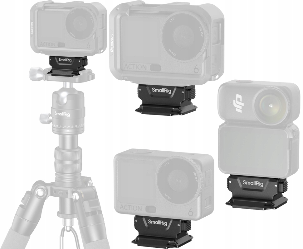 Kompatybilność z kamerami DJI Osmo Action 6 i Nano