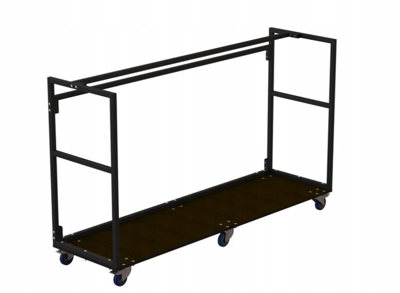 Wymiary i specyfikacje wewnętrzne wózka