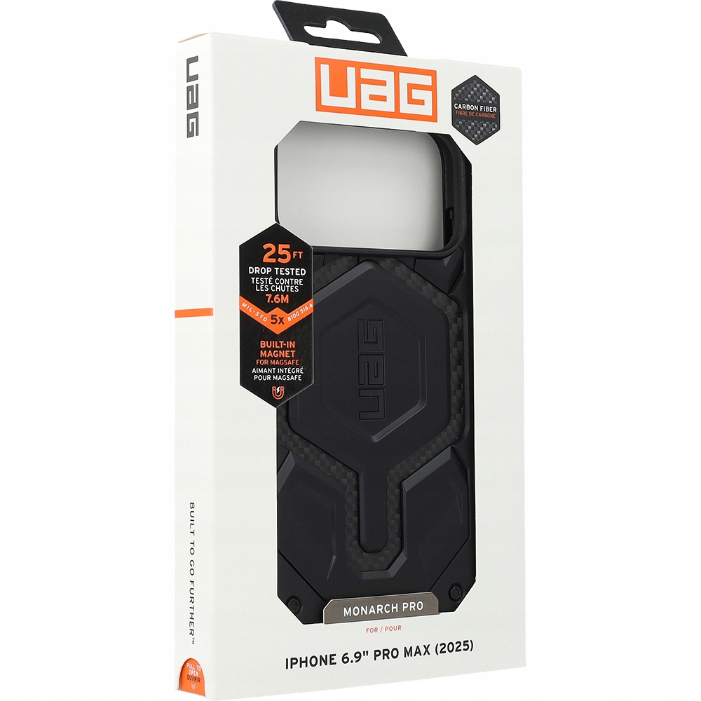 UAG Monarch Pro - Etui do iPhone 17 Pro Max z kompatybilnością MagSafe