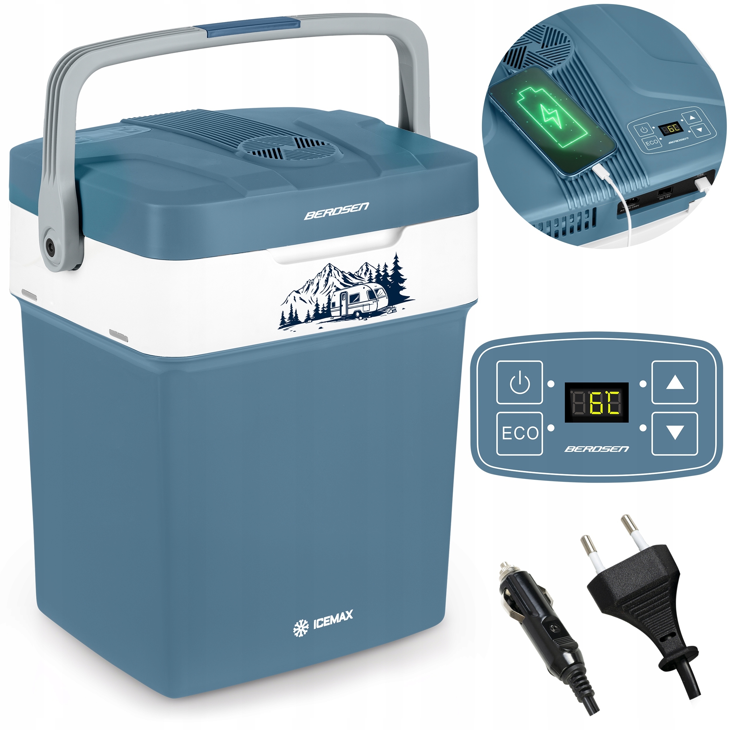 Funkcjonalność i wygoda – Zasilanie 12V/230V oraz USB